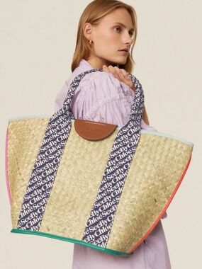 SEE BY CHLOÉ 
Laetizia Woven Basket Tote